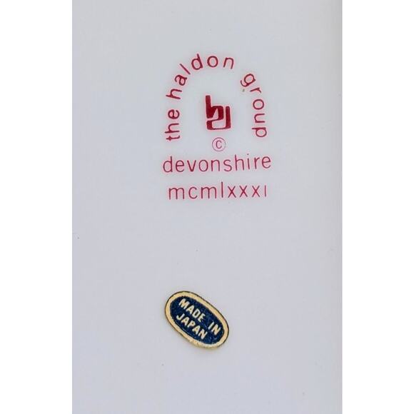 VTG The Haldon Group Devonshire 1981 Set of 3 Chicken Rooster Salad Plates 7.5" - Picture 6 of 9